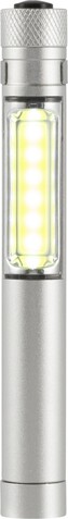 Taschenlampe Beth | Aluminium | COB | 50 Lumen – Silber bedrucken, Art.-Nr. 032999999_8839