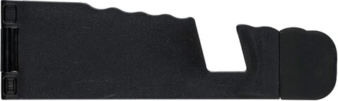 Handyhalter Romina | Faltbar – Schwarz bedrucken, Art.-Nr. 001999999_8842