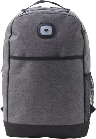 Rucksack Katarina | Polyester | Mit Licht | 18 l – Grau bedrucken, Art.-Nr. 003999999_8849 Rucksack Katarina | Polyester | Mit Licht | 18 l – Grau bedrucken, Art.-Nr. 003999999_8849
