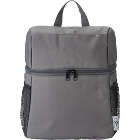 KÃ¼hltasche-Rucksack Elliott | Klettverschlusstasche – Grau bedrucken, Art.-Nr. 003999999_967421
