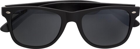 Sonnenbrille Jaxon | Kunststoffrahmen und Bambusbügel | UV400 – Schwarz bedrucken, Art.-Nr. 001999999_967752 Sonnenbrille Jaxon | Kunststoffrahmen und Bambusbügel | UV400 – Schwarz bedrucken, Art.-Nr. 001999999_967752