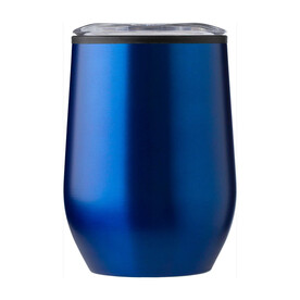 Doppelwandiger Thermobecher Zoe | 300 ml – marineblau bedrucken, Art.-Nr. 536999999_970767