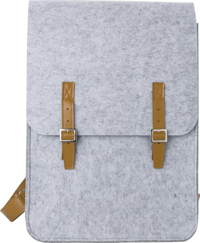 Rucksack Avery | Filz | 12 l – Hellgrau bedrucken, Art.-Nr. 027999999_970973 Rucksack Avery | Filz | 12 l – Hellgrau bedrucken, Art.-Nr. 027999999_970973