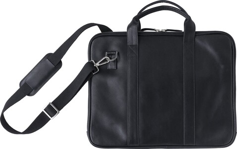Laptoptasche Michael | Echtes Leder – Schwarz bedrucken, Art.-Nr. 001999999_971814 Laptoptasche Michael | Echtes Leder – Schwarz bedrucken, Art.-Nr. 001999999_971814