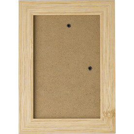 Bilderrahmen | Bambus | 15 x 10 cm – Braun bedrucken, Art.-Nr. 011999999_976597