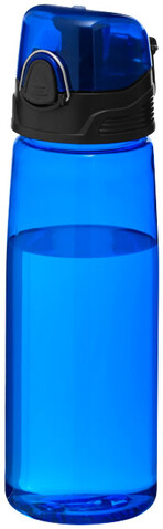 Capri 700 ml Tritan™ Sportflasche, transparent blau bedrucken, Art.-Nr. 10031300 Capri 700 ml Tritan™ Sportflasche, transparent blau bedrucken, Art.-Nr. 10031300