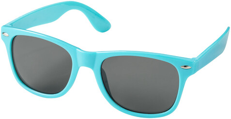 Sun Ray Sonnenbrille, aquablau bedrucken, Art.-Nr. 10034507