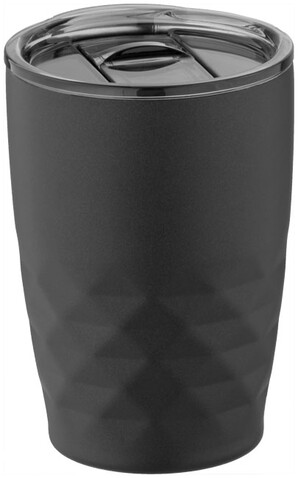 Geo 350 ml Kupfer-Vakuum Isolierbecher, schwarz bedrucken, Art.-Nr. 10045500 Geo 350 ml Kupfer-Vakuum Isolierbecher, schwarz bedrucken, Art.-Nr. 10045500