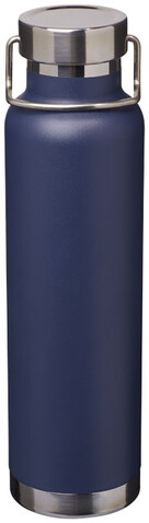 Thor 650 ml Kupfer-Vakuum Isoliersportflasche, navy bedrucken, Art.-Nr. 10048803 Thor 650 ml Kupfer-Vakuum Isoliersportflasche, navy bedrucken, Art.-Nr. 10048803