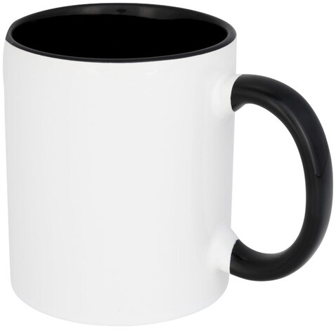 Pix 330 ml Colour-Pop Sublimations-Tasse, schwarz bedrucken, Art.-Nr. 10052200