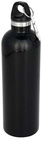 Atlantic 530 ml Vakuum Isolierflasche, schwarz bedrucken, Art.-Nr. 10052800