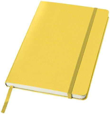 Classic A5 Hard Cover Notizbuch, gelb bedrucken, Art.-Nr. 10618111 Classic A5 Hard Cover Notizbuch, gelb bedrucken, Art.-Nr. 10618111