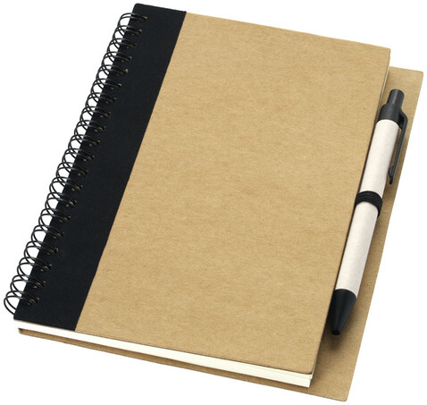 Priestly A6 Recycling Notizbuch mit Stift, natur, schwarz bedrucken, Art.-Nr. 10626801 Priestly A6 Recycling Notizbuch mit Stift, natur, schwarz bedrucken, Art.-Nr. 10626801