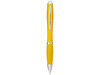 Nash Kugelschreiber mit farbigem Schaft und Griff, gelb bedrucken, Art.-Nr. 10639905