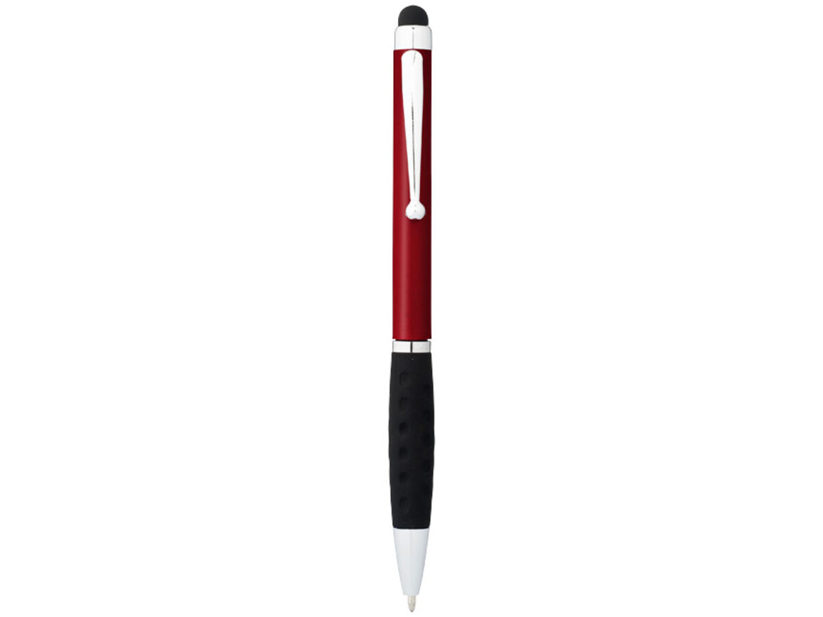 Ziggy Stylus Kugelschreiber, rot, schwarz bedrucken, Art.-Nr. 10655703