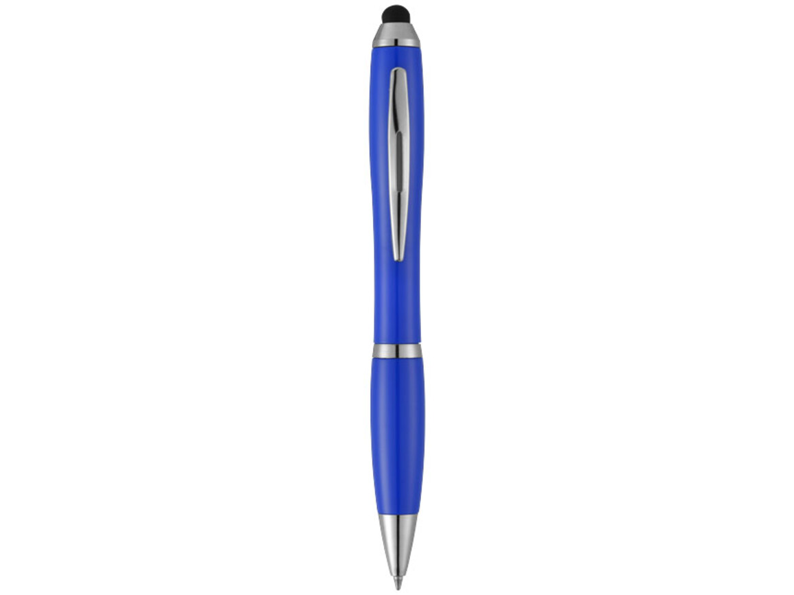 Nash Stylus Kugelschreiber mit farbigem Griff und Schaft, royalblau bedrucken, Art.-Nr. 10673900