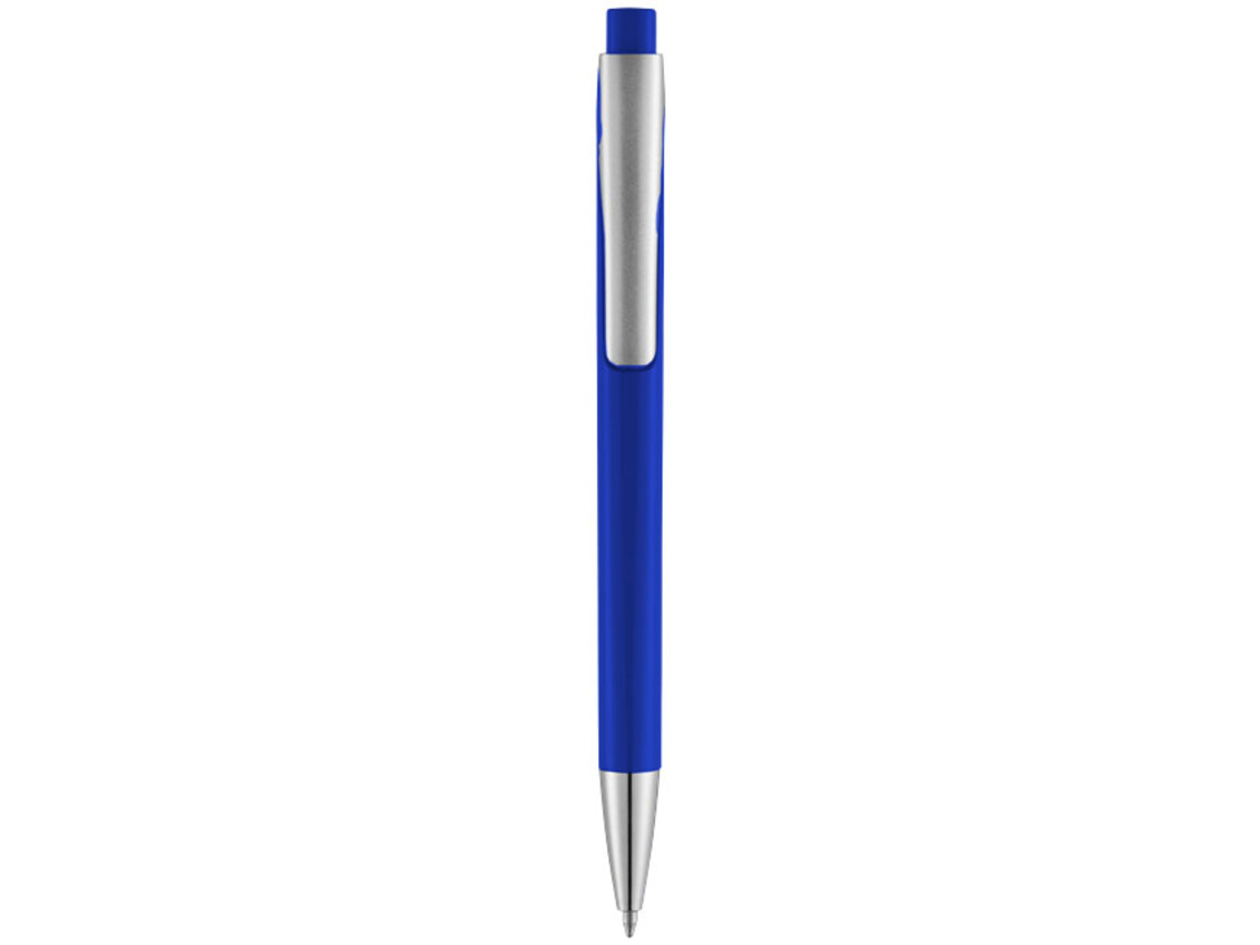 Pavo Kugelschreiber mit viereckigem Schaft, royalblau bedrucken, Art.-Nr. 10678401