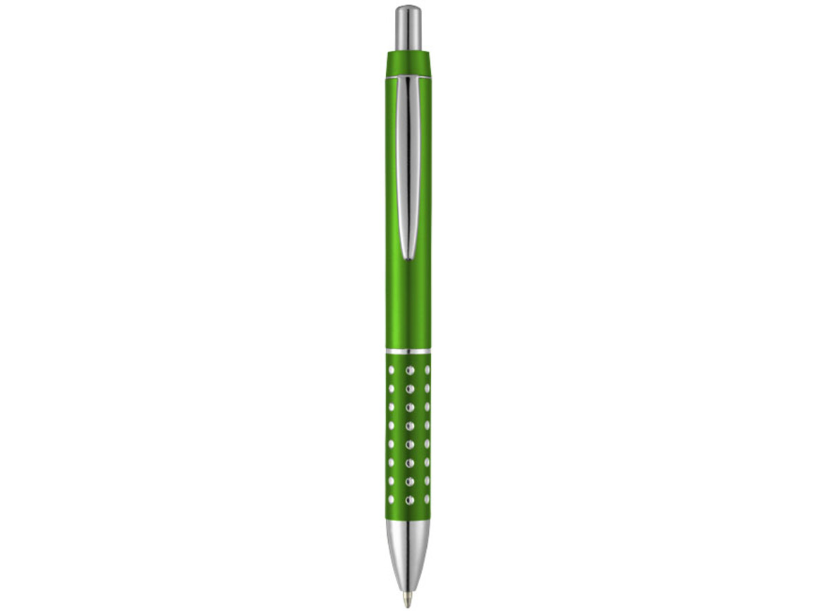 Bling Kugelschreiber mit Aluminiumgriff, grün bedrucken, Art.-Nr. 10690110