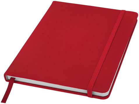Spectrum A5 Hard Cover Notizbuch, rot bedrucken, Art.-Nr. 10690402