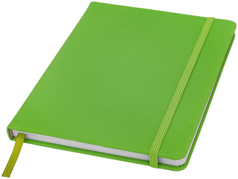 Spectrum A5 Hard Cover Notizbuch, Lindgrün bedrucken, Art.-Nr. 10690404 Spectrum A5 Hard Cover Notizbuch, Lindgrün bedrucken, Art.-Nr. 10690404