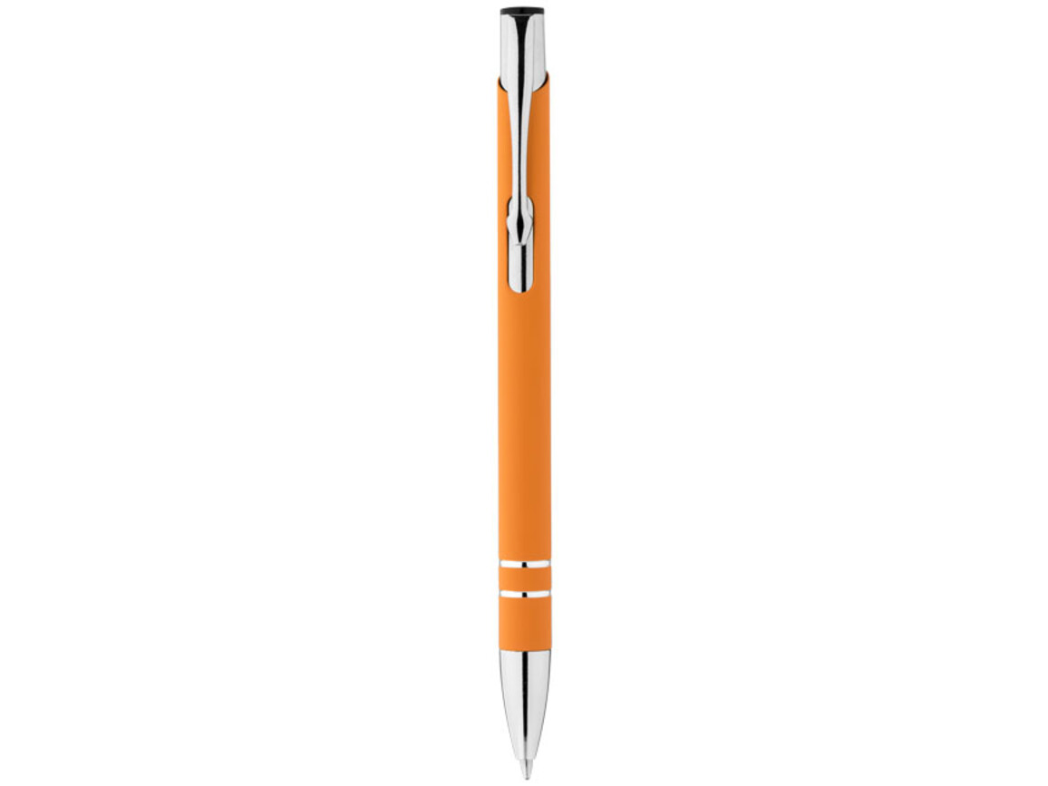 Corky Kugelschreiber mit Außengummierung, orange bedrucken, Art.-Nr. 10699905