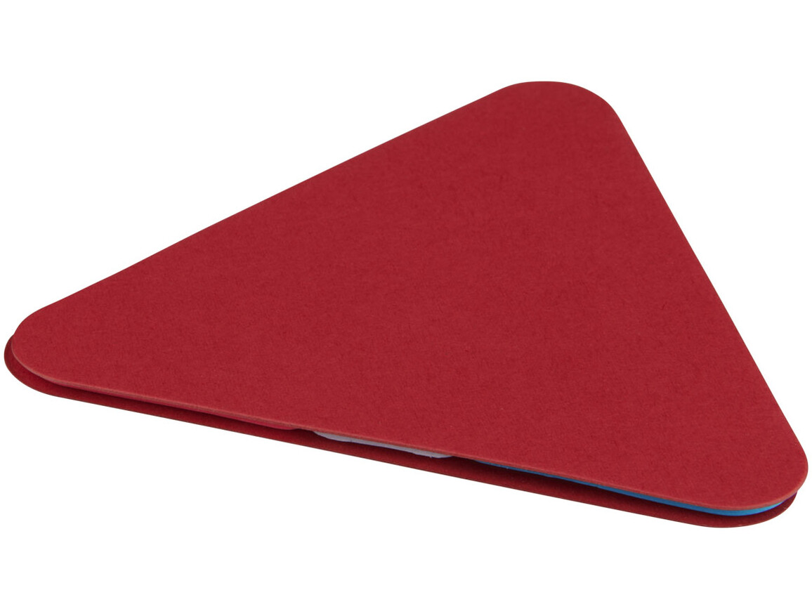 Triangle Haftnotizblock, rot bedrucken, Art.-Nr. 10714903