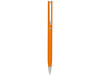 Slim Aluminium Kugelschreiber, orange bedrucken, Art.-Nr. 10720106
