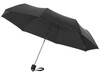 Ida 21,5" Kompaktregenschirm, schwarz bedrucken, Art.-Nr. 10905200