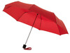 Ida 21,5" Kompaktregenschirm, rot bedrucken, Art.-Nr. 10905202