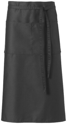 Skyla 240 g/m² Schürze, schwarz bedrucken, Art.-Nr. 19538474