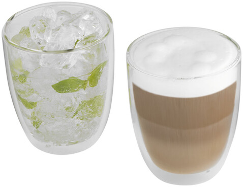 Boda 2er Maxi Glas Set, transparent klar bedrucken, Art.-Nr. 11265000
