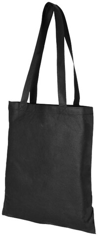 Zeus Non Woven große Tragetasche 6L, schwarz bedrucken, Art.-Nr. 11941200