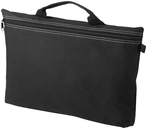 Orlando Konferenztasche 3L, schwarz bedrucken, Art.-Nr. 11943400
