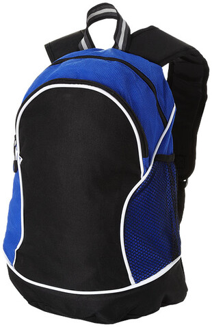 Boomerang Rucksack 22L, royalblau, schwarz bedrucken, Art.-Nr. 11951000