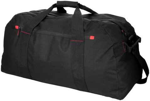 Vancouver extragroße Reisetasche 75L, schwarz, rot bedrucken, Art.-Nr. 11964700 Vancouver extragroße Reisetasche 75L, schwarz, rot bedrucken, Art.-Nr. 11964700
