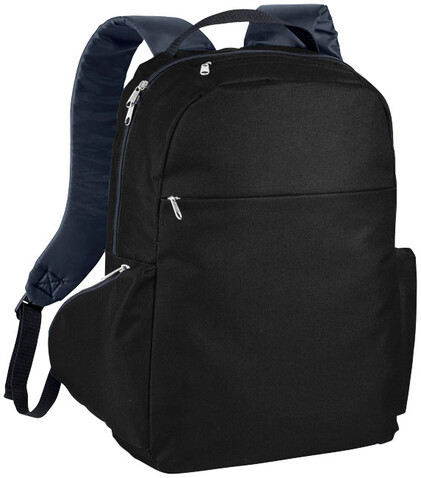 Slim 15" Laptop-Rucksack 15L, schwarz bedrucken, Art.-Nr. 12018600 Slim 15" Laptop-Rucksack 15L, schwarz bedrucken, Art.-Nr. 12018600