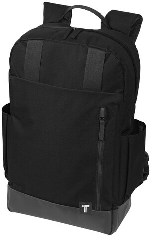 Compu 15,6" Laptop-Rucksack 14L, schwarz bedrucken, Art.-Nr. 12023300