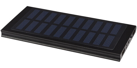 Stellar 8000 mAh Solar Powerbank, schwarz bedrucken, Art.-Nr. 12368800 Stellar 8000 mAh Solar Powerbank, schwarz bedrucken, Art.-Nr. 12368800