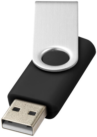 Rotate Basic 16 GB USB-Stick, schwarz bedrucken, Art.-Nr. 12371300 Rotate Basic 16 GB USB-Stick, schwarz bedrucken, Art.-Nr. 12371300