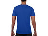 Gildan Gildan Mens Softstyle® V-Neck T-Shirt, Dark Heather, L bedrucken, Art.-Nr. 108091265
