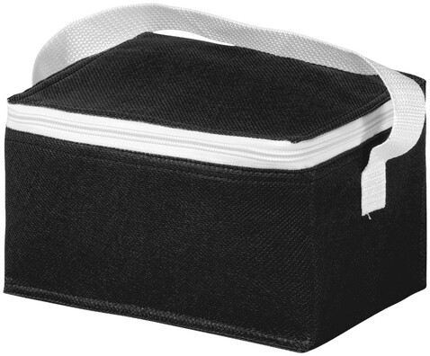 Spectrum Kühltasche für 6 Dosen 4L, schwarz bedrucken, Art.-Nr. 10018207 Spectrum Kühltasche für 6 Dosen 4L, schwarz bedrucken, Art.-Nr. 10018207