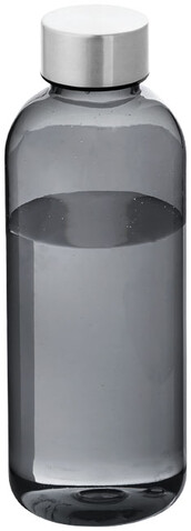 Spring 600 ml Trinkflasche, transparent schwarz bedrucken, Art.-Nr. 10028900