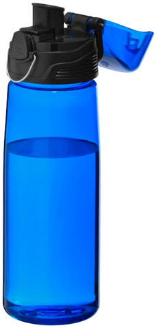 Capri 700 ml Tritan™ Sportflasche, transparent blau bedrucken, Art.-Nr. 10031300 Capri 700 ml Tritan™ Sportflasche, transparent blau bedrucken, Art.-Nr. 10031300