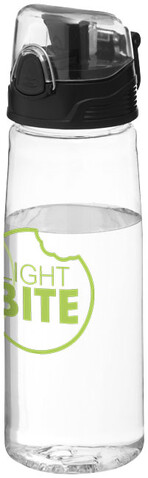 Capri 700 ml Tritan™ Sportflasche, transparent klar bedrucken, Art.-Nr. 10031301 Capri 700 ml Tritan™ Sportflasche, transparent klar bedrucken, Art.-Nr. 10031301