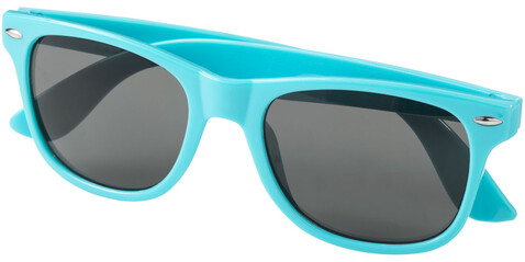 Sun Ray Sonnenbrille, aquablau bedrucken, Art.-Nr. 10034507