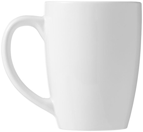 Bogota 350 ml Keramiktasse, weiss bedrucken, Art.-Nr. 10036600 Bogota 350 ml Keramiktasse, weiss bedrucken, Art.-Nr. 10036600
