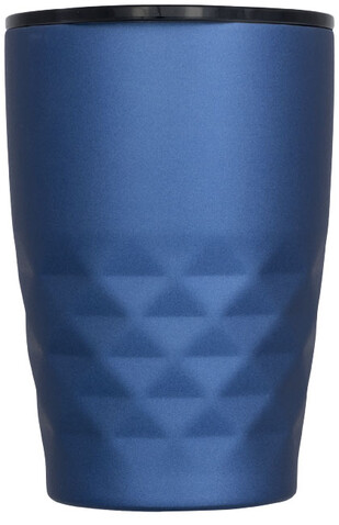 Geo 350 ml Kupfer-Vakuum Isolierbecher, blau bedrucken, Art.-Nr. 10045504 Geo 350 ml Kupfer-Vakuum Isolierbecher, blau bedrucken, Art.-Nr. 10045504