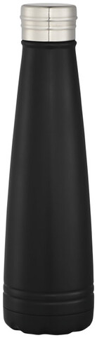 Duke 500 ml Kupfer-Vakuum Isolierflasche, schwarz bedrucken, Art.-Nr. 10046100