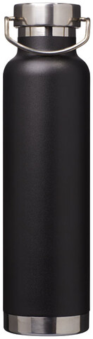 Thor 650 ml Kupfer-Vakuum Isoliersportflasche, schwarz bedrucken, Art.-Nr. 10048800 Thor 650 ml Kupfer-Vakuum Isoliersportflasche, schwarz bedrucken, Art.-Nr. 10048800