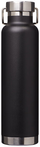 Thor 650 ml Kupfer-Vakuum Isoliersportflasche, schwarz bedrucken, Art.-Nr. 10048800 Thor 650 ml Kupfer-Vakuum Isoliersportflasche, schwarz bedrucken, Art.-Nr. 10048800
